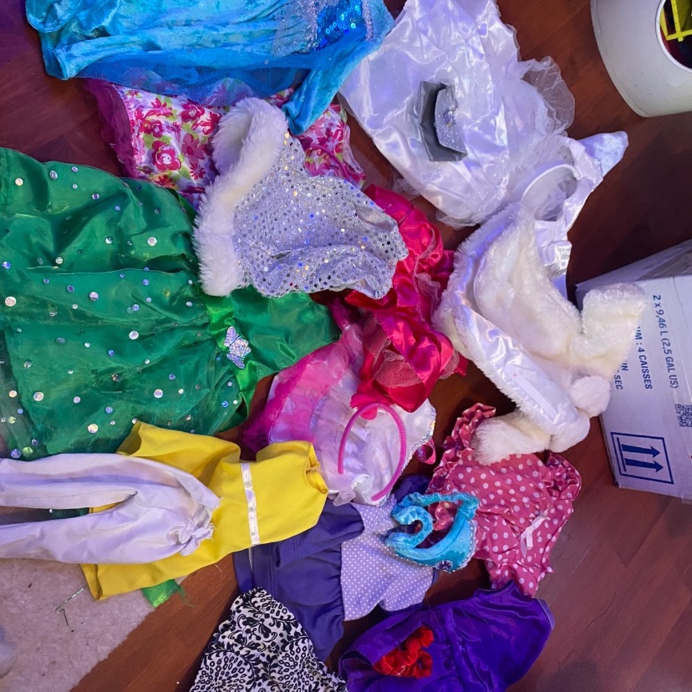 my life and american doll clothes